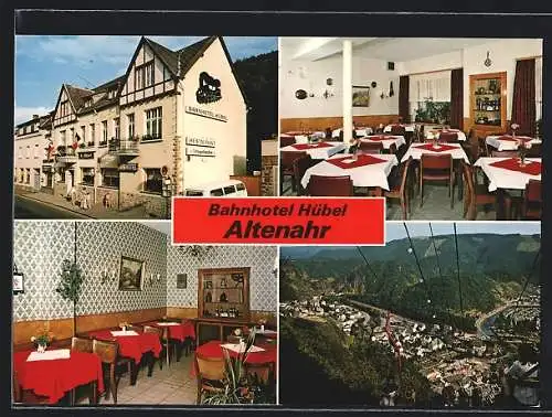 AK Altenahr, Bahnhotel Hübel, Altenburger Str. 3