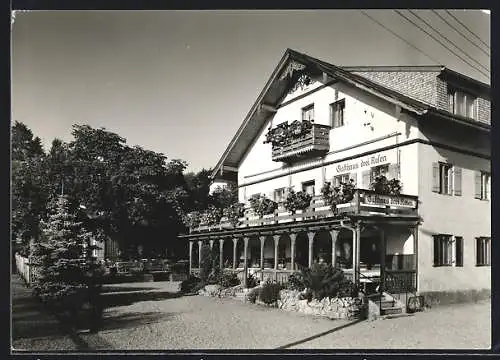 AK Bernried am Starnberger See, Gasthaus Drei Rosen