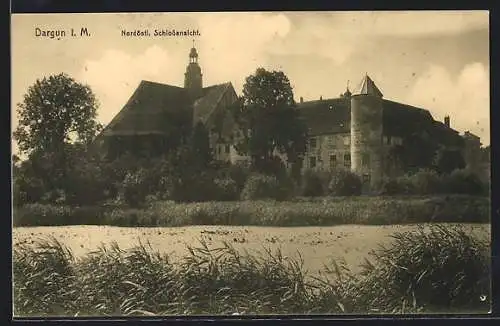 AK Dargun, Nordöstliche Schlossansicht