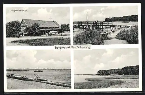 AK Borgwedel Krs. Schleswig, Jugendherberge und Strand