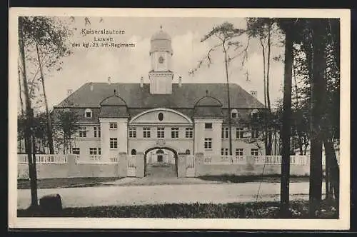 AK Kaiserslautern, Lazarett des kgl. 23. Inf.-Regiments
