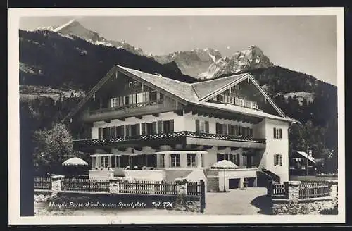 AK Partenkirchen, Hospiz Partenkirchen am Sportplatz