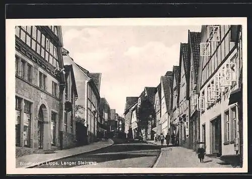 AK Blomberg i. Lippe, Langer Steinweg