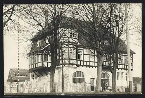 Foto-AK Benneckenstein, Bürgerhaus ca. 1905