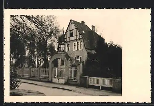 Foto-AK Köln-Dellbrück, Vorstadt-Villa