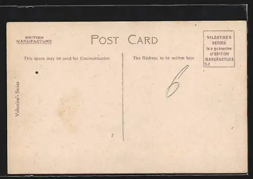 AK Manchester, Albert Square, Strassenbahn