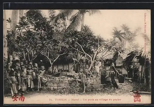AK Hanoi, Un puits au village du papier