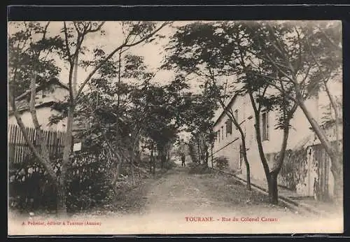 AK Tourane, Rue du Colonel Careau