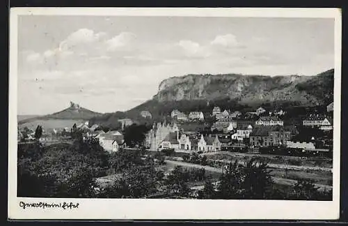 AK Gerolstein, Blick auf die Ortschaft in der Eifel