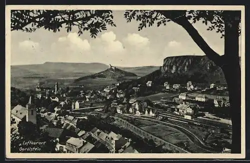 AK Gerolstein, Totalansicht mit Fernblick