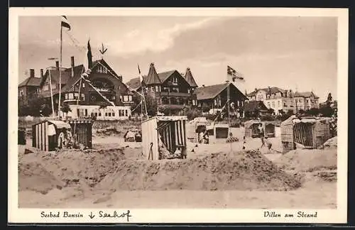 AK Bansin, Villen am Strand