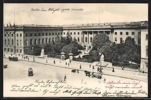 AK Berlin, Blick zur Universität