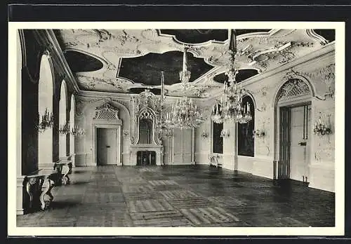 AK Arolsen, Residenzschloss Arolsen, Steinerner Saal