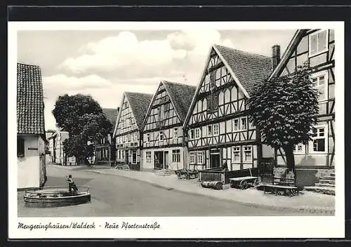 AK Mengeringhausen /Waldeck, Neue Pfortenstrasse