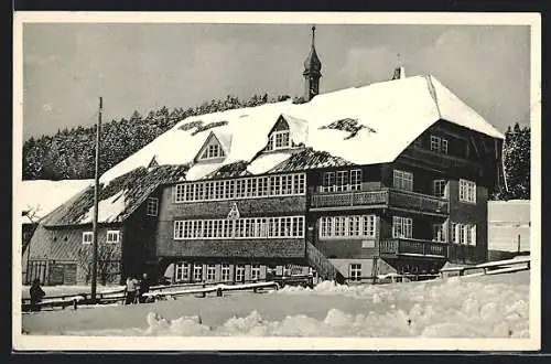 AK Todtmoos-Lehen, Jugendherberge im Schnee