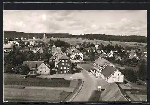 AK Dobel / Schwarzwald, Ortsansicht aus der Vogelschau