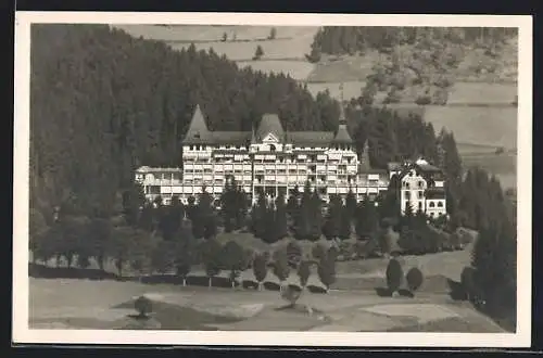 AK Todtmoos /Schwarzw., Sanatorium Wehrawald aus der Vogelschau