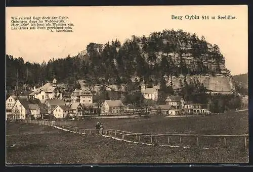 AK Oybin, Berg Oybin und Ort