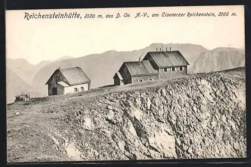 AK Reichensteinhütte, Berghütte des D. Oe. A. V. am Eisenerzer Reichenstein
