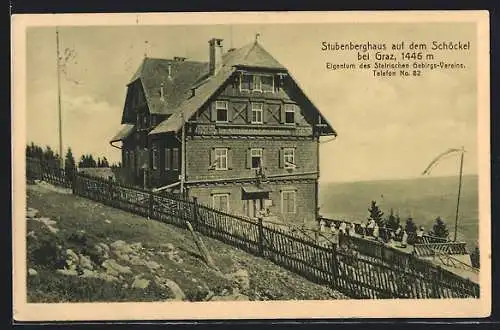 AK Stubenberghaus, Berghütte des Steirischen Gebirgs-Vereins