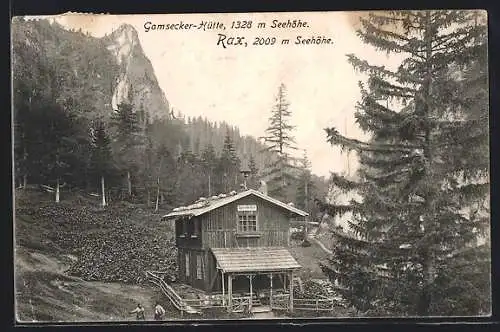 AK Gamsecker-Hütte, Berghütte an der Rax