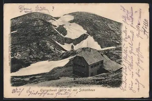 AK Hochschwab, Berghütte Schistlhaus