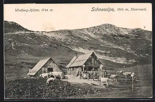 AK Windberg-Hütte, Schneealpe