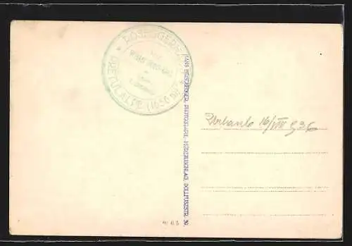 AK Roseggerhaus, Bergpanorama