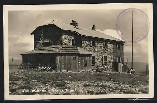 AK Alois Güntherhaus, Berghütte am Stuhleck