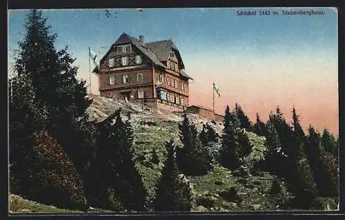 AK Stubenberghaus, Berghütte am Schöckel
