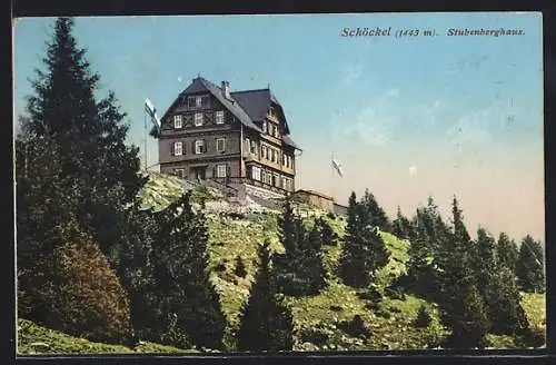 AK Schöckel, Blick zum Stubenberghaus