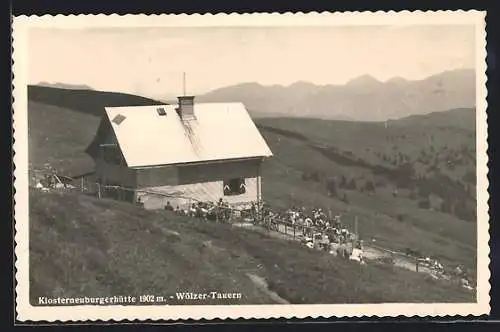 AK Klosterneuburgerhütte mit den Wölzer-Tauern