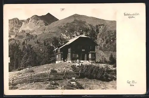 AK Edelrautehütte in den Rottenmanner Tauern
