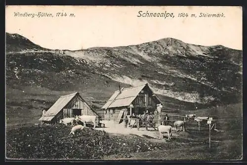 AK Windberg-Hütte, Schneealpe