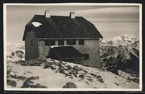 AK Schneealpenhaus, Schutzhütte des Österreichischen Gebirgsvereins des ÖAV am Schauerkogel