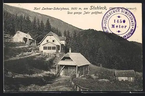 AK Karl Lechner-Schutzhaus am Stuhleck