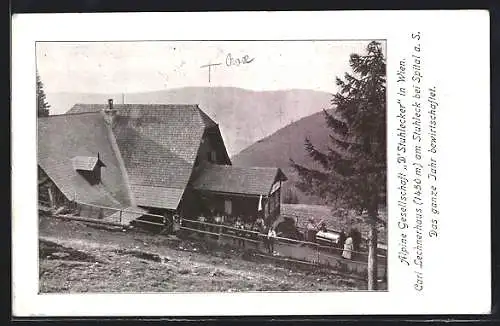 AK Carl Lechnerhaus am Stuhleck bei Spital a. S.