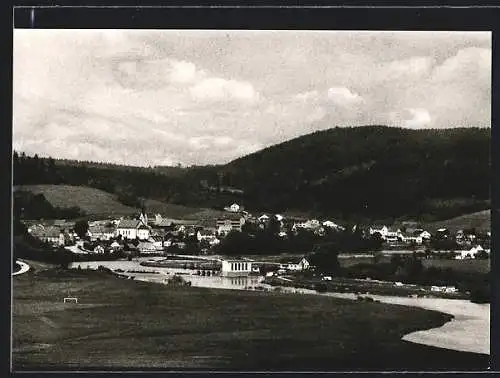 AK Ramspau b. Regensburg, Totalansicht aus der Vogelschau