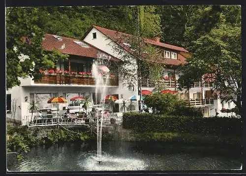 AK Oberharmersbach-Locherberg, Hotel-Pension Schwarzwald-Idyll