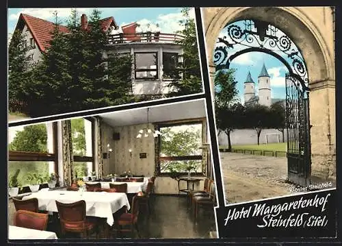 AK Steinfeld / Eifel, Hotel Margaretenhof, Kloster