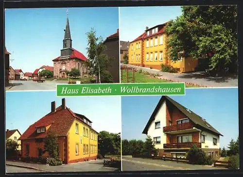 AK Wollbrandshausen, Privates Pflegeheim Haus Elisabeth mit Kirche