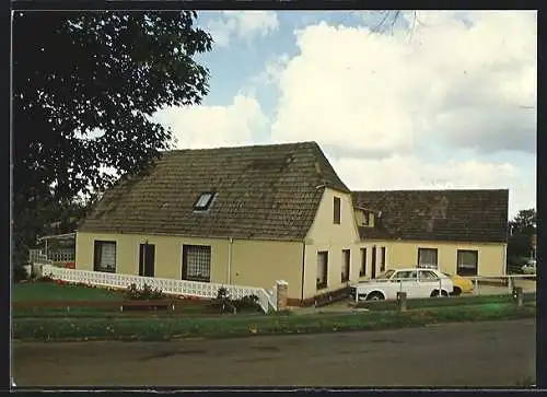 AK Friedrichskoog /Nordsee, Haus am Hafen