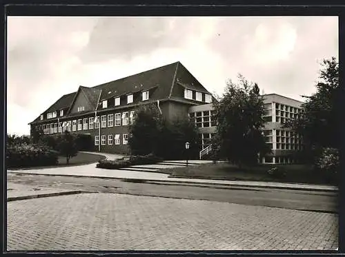 AK Emstek, Blick zum Krankenhaus