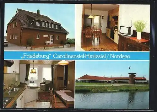 AK Carolinensiel-Harlesiel /Nordsee, Ferienwohnungen Friedeburg