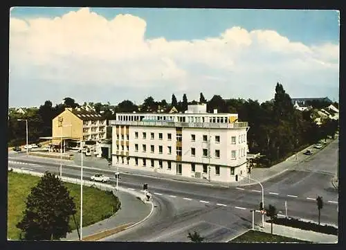 AK Bad Aachen, Hotel Buschhausen-Motel