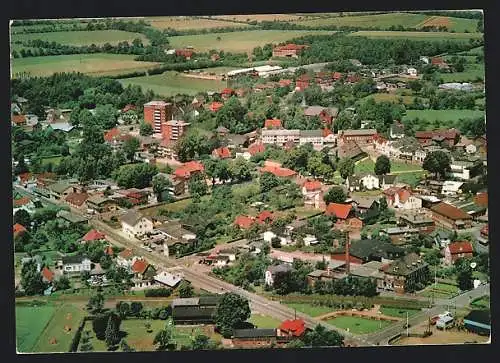 AK Kaltenkirchen /Holstein, Gesamtansicht vom Flugzeug aus