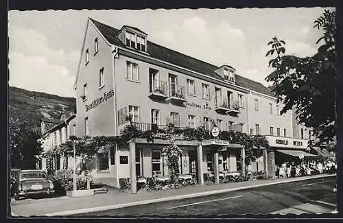 AK Kamp /Rh., Hotel Deutsches Haus, Inh. Karl Kimmel