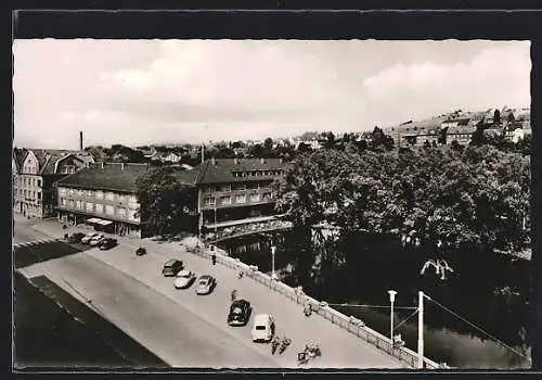 AK Stolberg /Rhld., Strassenpartie an der Ellermühle