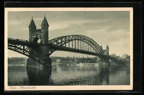 AK Bonn, Rheinbrücke