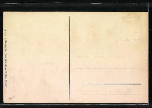 AK Alt-Hamburg, Deichstrassen-Fleet